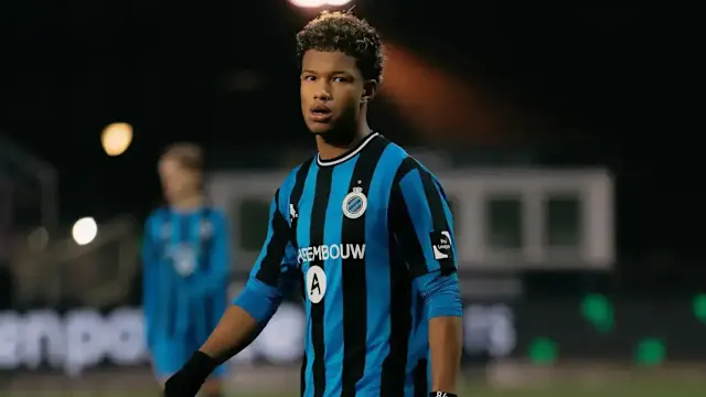 Shandre Campbell during his time at Club Brugge.