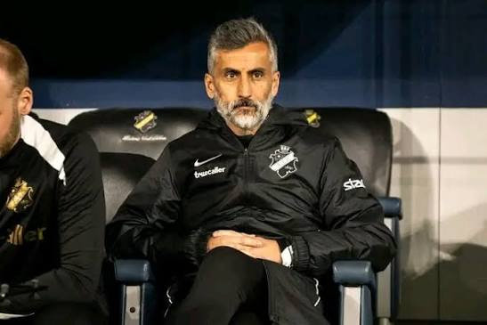 José Riveiro during his time as AIK head coach in Sweden.