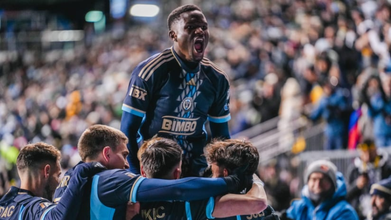 Olwethu Makhanya during his time at Philadelphia Union amid uncertainty over his future.
