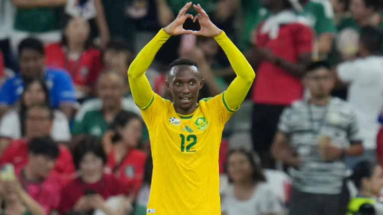 Thapelo Maseko during his time with Mamelodi Sundowns and Bafana Bafana.