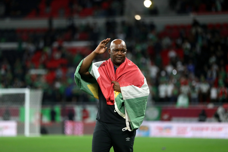 Pitso Mosimane, who is set to return as Bafana Bafana head coach following approval from the SAFA NEC.