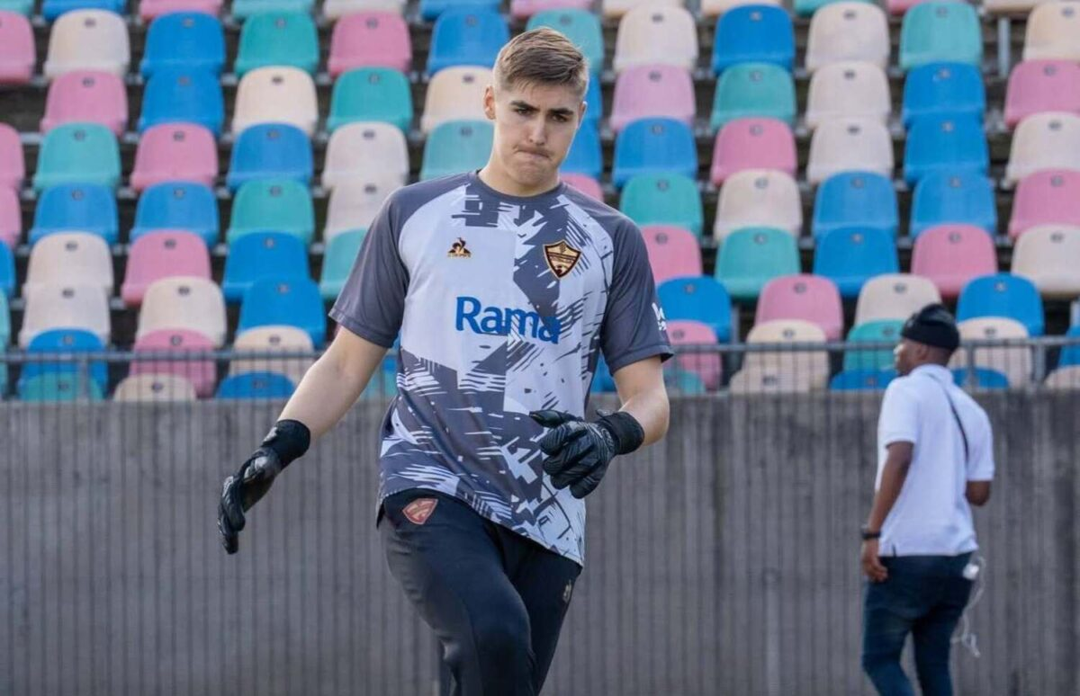 Goalkeeper Dublin Boon following his move from Stellenbosch FC to Orlando Pirates.