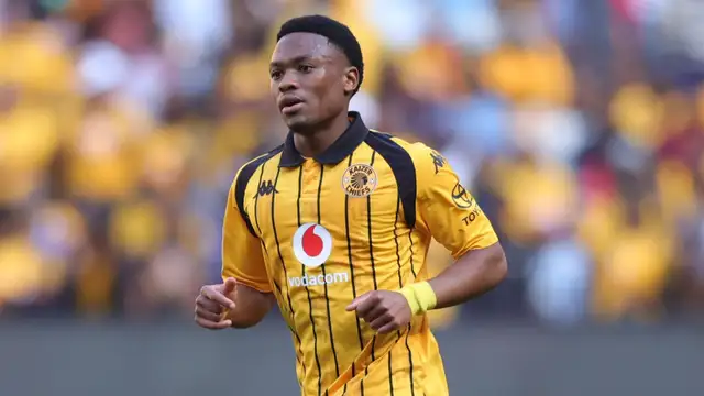 Kaizer Chiefs attacker Langelihle Phili, who has been ruled out for approximately eight weeks with an ankle injury.