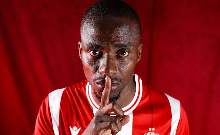 Thembinkosi Lorch during his time with Wydad Casablanca.