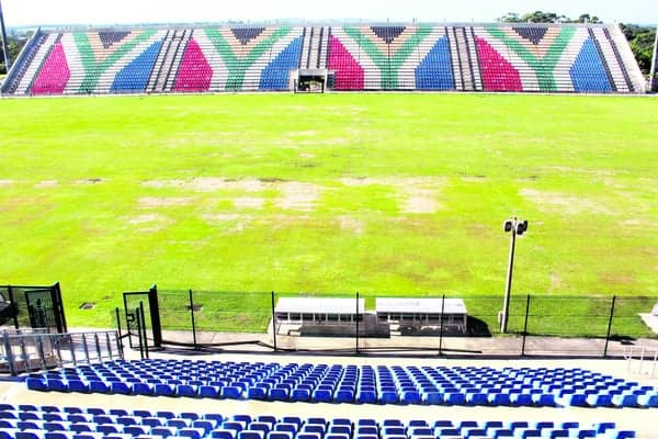 uMhlathuze Stadium, home of Richards Bay FC, after the PSL suspended fixtures at the venue.